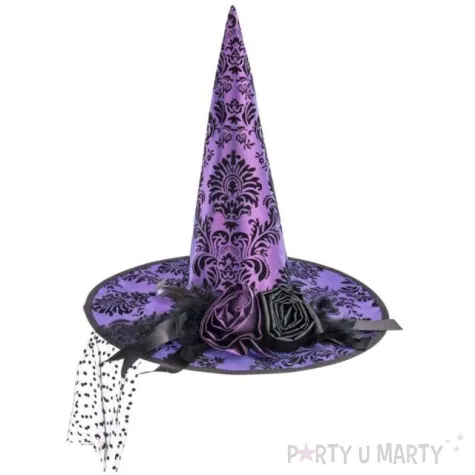 kapelusz magiczny urok fioletowy carnival toys