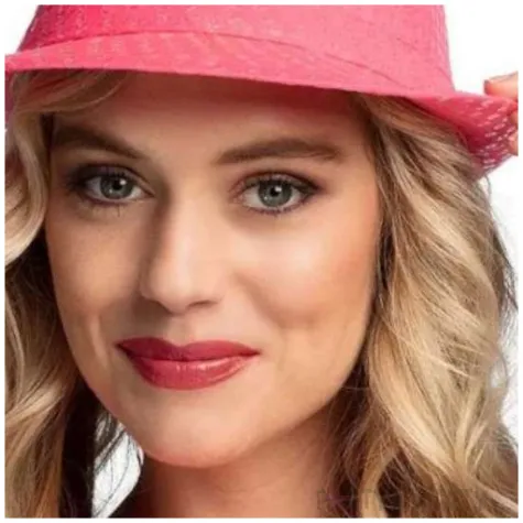 kapelusz neon fedora rozowy boland