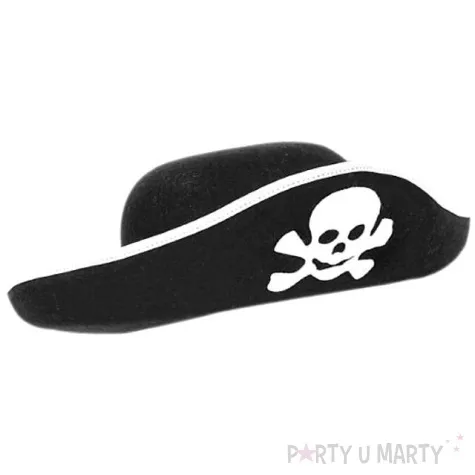 kapelusz pirat czarny amscan
