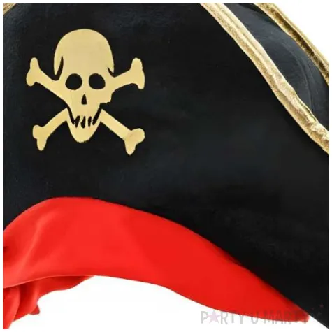 kapelusz pirat z bandana partydeco