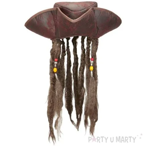 kapelusz pirat z dredami widmann