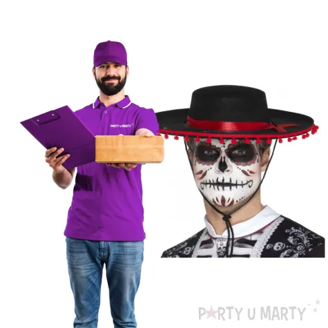 kapelusz sombrero dia de los muertos smiffys