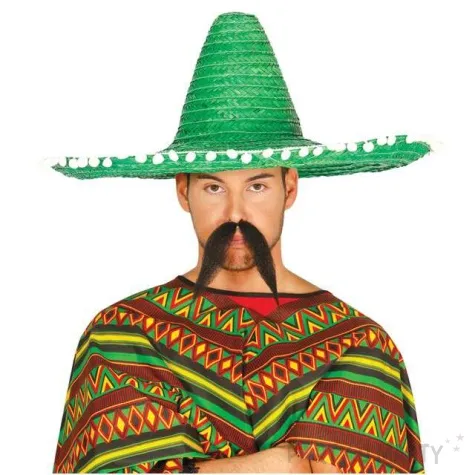 kapelusz sombrero meksykanina zielony guirca