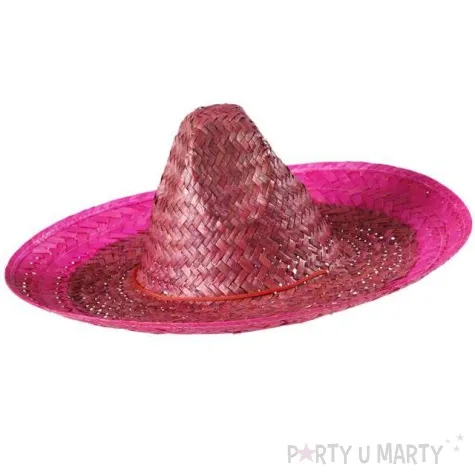 kapelusz sombrero rozowy widmann 48 cm