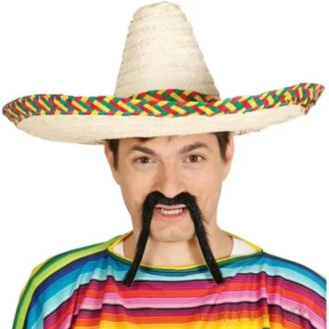 kapelusz sombrero z haftem partytino