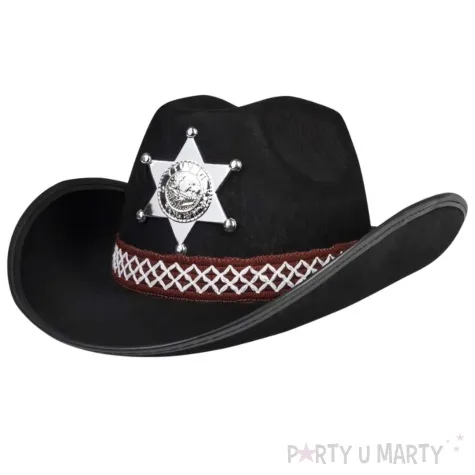 kapelusz szeryf czarny boland