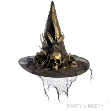 kapelusz zlote czaszki carnival toys