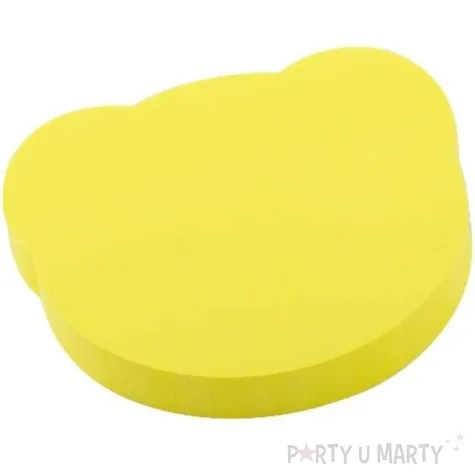 karteczki samoprzylepne mis zolty d rect 75 x 75 mm 100 kartek