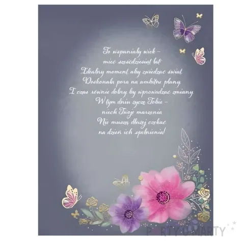 kartka okolicznosciowa 60 urodziny tort henry a5