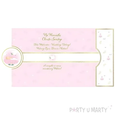 kartka okolicznosciowa chrzest dziewczynki henry a5