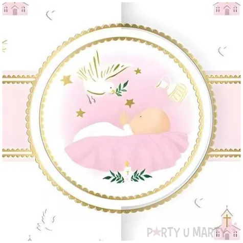 kartka okolicznosciowa chrzest dziewczynki henry a5