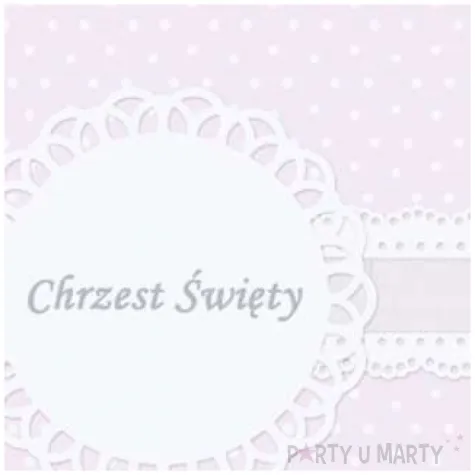 kartka okolicznosciowa chrzest sw dla dziewczynki paw 15 4 x 15 4 cm