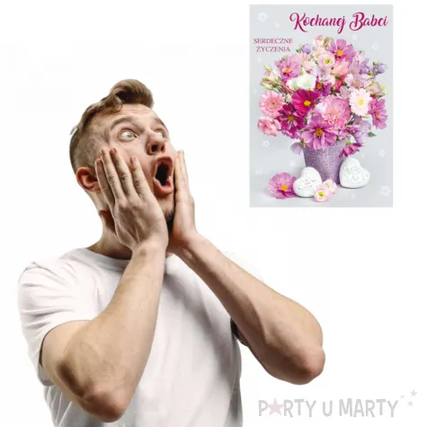 kartka okolicznosciowa laurka dla babci kochanej babci maki b6