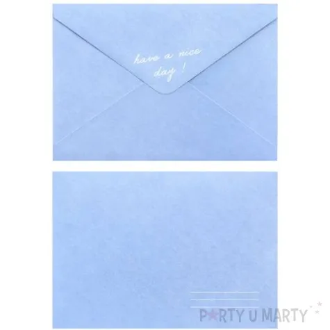 kartka okolicznosciowa milego dnia bransoletka niebieska partydeco 10 5 x 14 8 cm