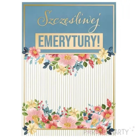 kartka okolicznosciowa szczesliwej emerytury henry a5