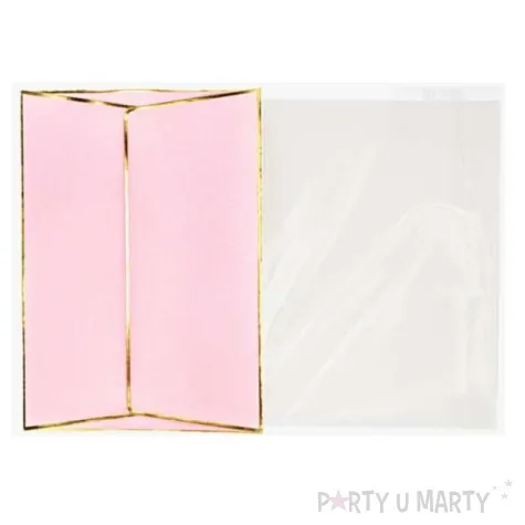 kartka okolicznosciowa tecza follow your dreams z koperta partydeco 10 5 x 14 8 cm