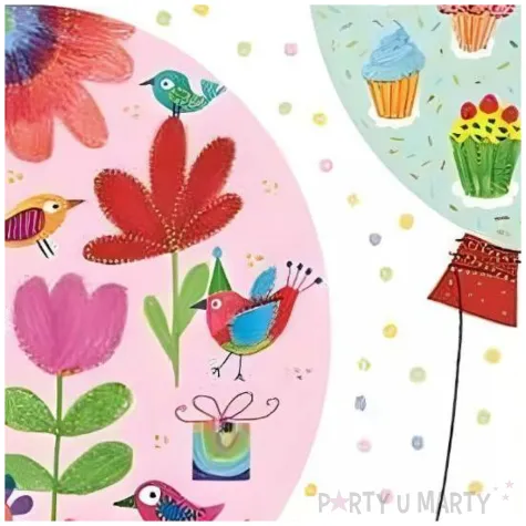 kartka okolicznosciowa urodziny baloniki henry 15 x 15 cm