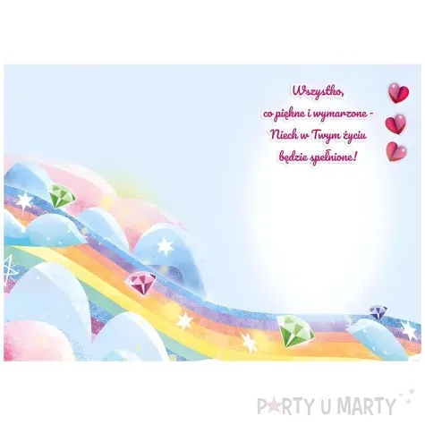 kartka okolicznosciowa urodziny jednorozec henry a5