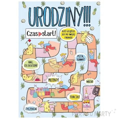 kartka okolicznosciowa urodziny planszowka henry a5