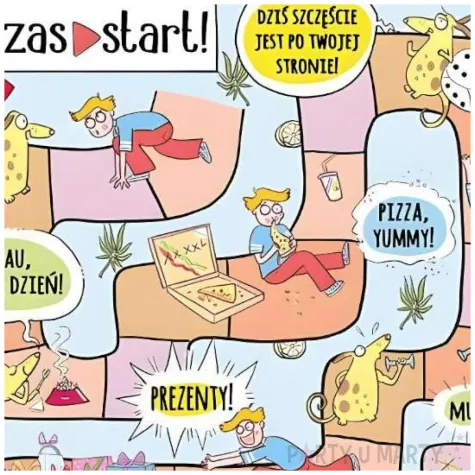 kartka okolicznosciowa urodziny planszowka henry a5