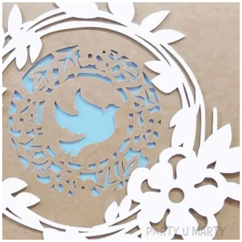 kartka okolicznosciowa w dniu chrztu sw dla chlopca paw 15 4 x 15 4 cm