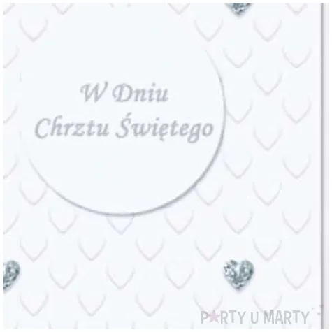 kartka okolicznosciowa w dniu chrztu sw serca paw 12 5 x 17 6 cm