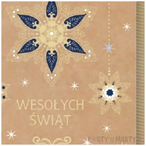 kartka okolicznosciowa wesolych swiat eko gwiazdka maki b6