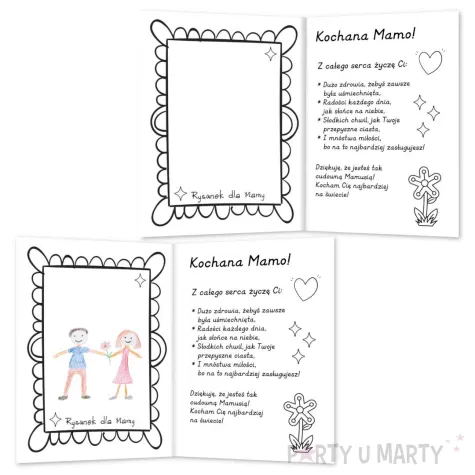 kartka okolocznosciowa kochany tato kolorowanka 14 8x10 5 cm