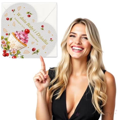 kartka okolocznosciowa w dniu babci i dziadka smakujcie zycie kazdego dnia maki 15 5 cm