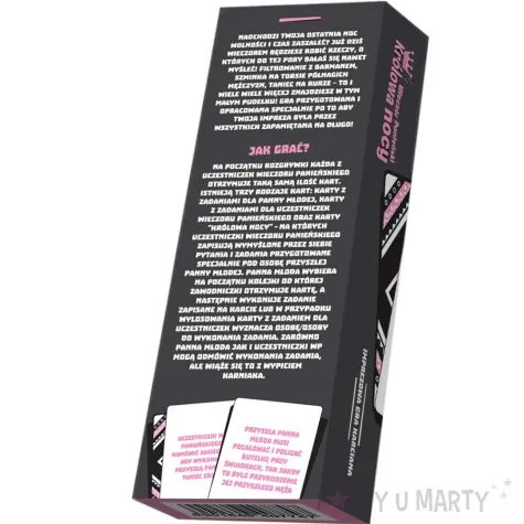 karty do gry wieczor panienski krolowa nocy propa ganda