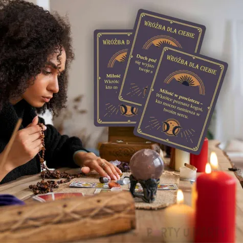 karty do gry wrozby andrzejkowe 27 szt