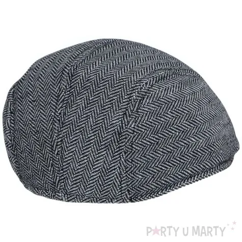 kaszkiet angielski w jodelke szary guirca