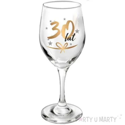 kieliszek do wina 30 lat bgtech 220 ml