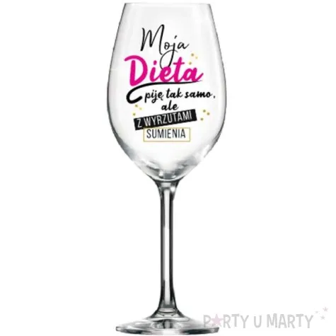 kieliszek do wina moja dieta szklany bgtech 700 ml
