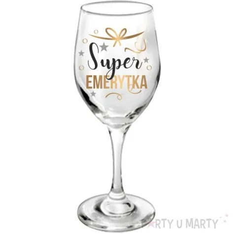 kieliszek do wina super emerytka bgtech 220 ml