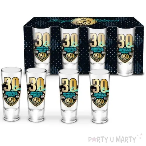 kieliszki do wodki 30 lat pracowales na ten powalajacy wyglad gratulacje bgtech 65 ml 4 szt