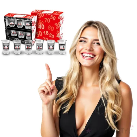 kieliszki do wodki 30 zmiana kodu i do przodu bgtech 35 ml 6 szt