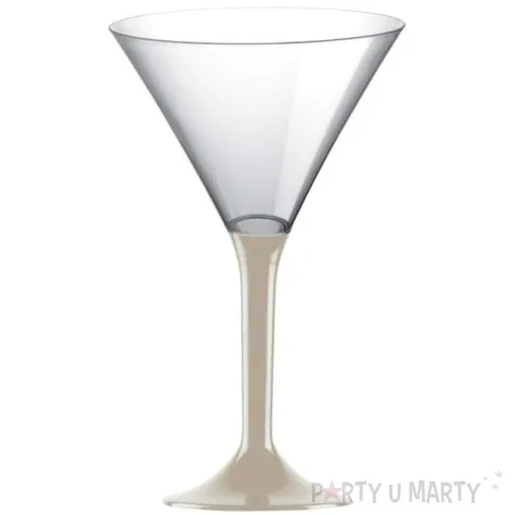 kieliszki jednorazowe martini aperitif bezowe goldplast 185 ml 10 szt