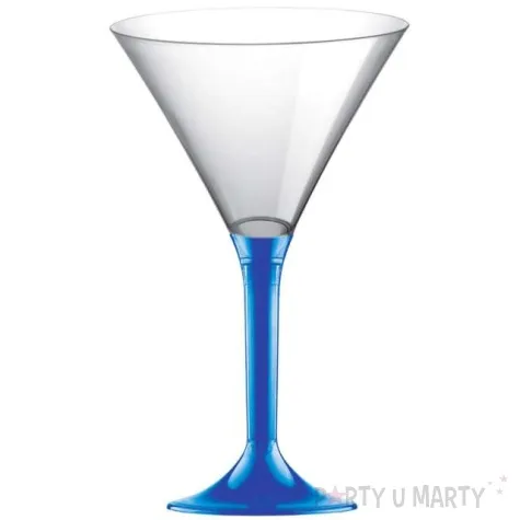 kieliszki jednorazowe martini aperitif niebieskie goldplast 185 ml 10 szt