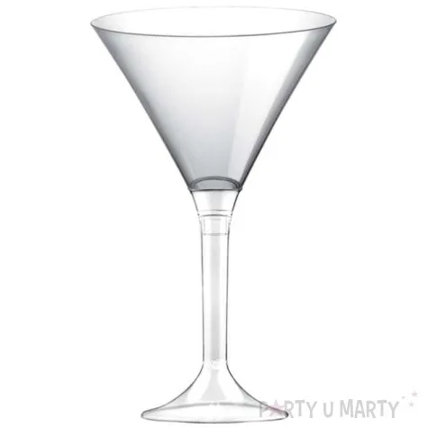 kieliszki jednorazowe martini aperitif transparentne goldplast 185 ml 6 szt
