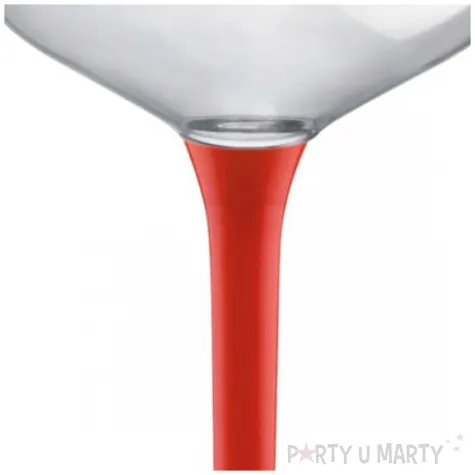 kieliszki jednorazowe szampan classic czerwony goldplast 205 ml 10 szt