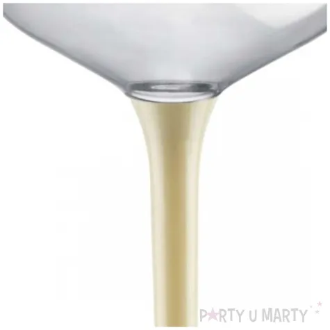 kieliszki jednorazowe szampan classic kremowy szampan goldplast 205 ml 10 szt