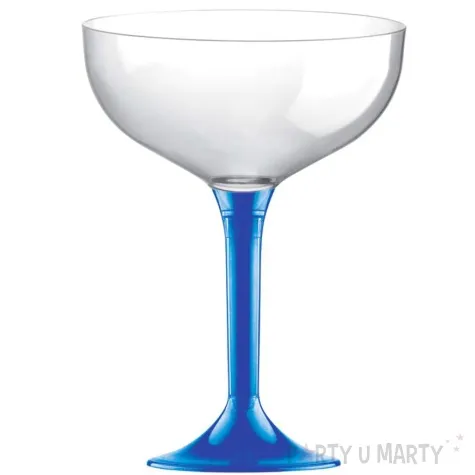 kieliszki jednorazowe szampan classic niebieski goldplast 205 ml 10 szt