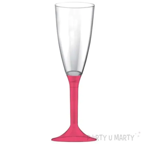 kieliszki jednorazowe szampan long rozowe koralowe goldplast 120 ml 10 szt