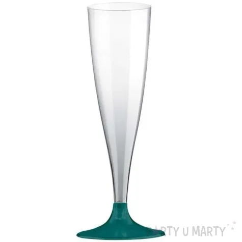 kieliszki jednorazowe szampan premium zielone goldplast 140 ml 10 szt