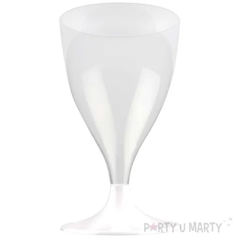 kieliszki jednorazowe wino claassic bialy goldplast 200 ml 10 szt