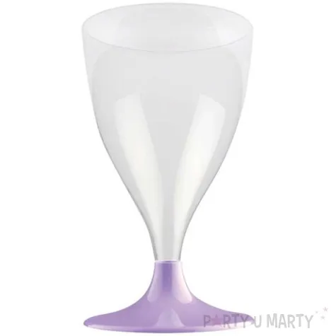 kieliszki jednorazowe wino claassic liliowe goldplast 200 ml 10 szt
