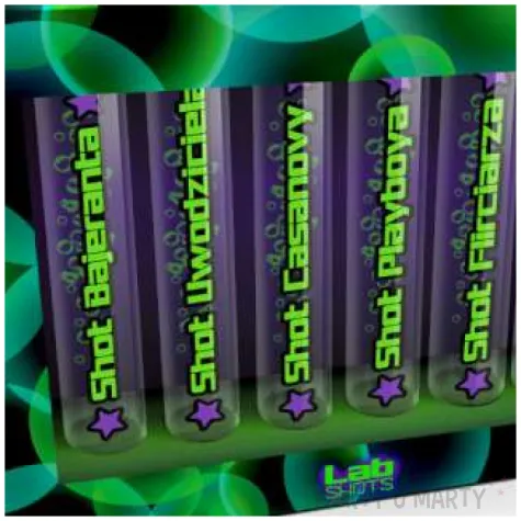 kieliszki probowki shoty transparentne bgtech 50 ml 6 szt