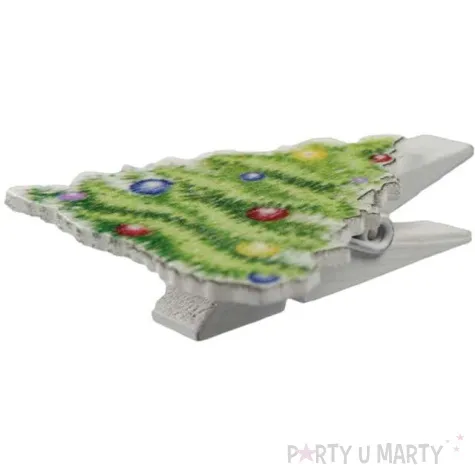 klamerki drewniane choinka titanum 3 szt