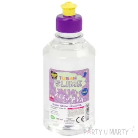 klej pva slime bezbarwny tuban 250 ml